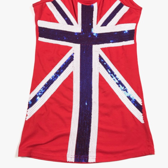 Lovely Jacky Shake Shake British Flag Tank Top - Picture 2 of 8
